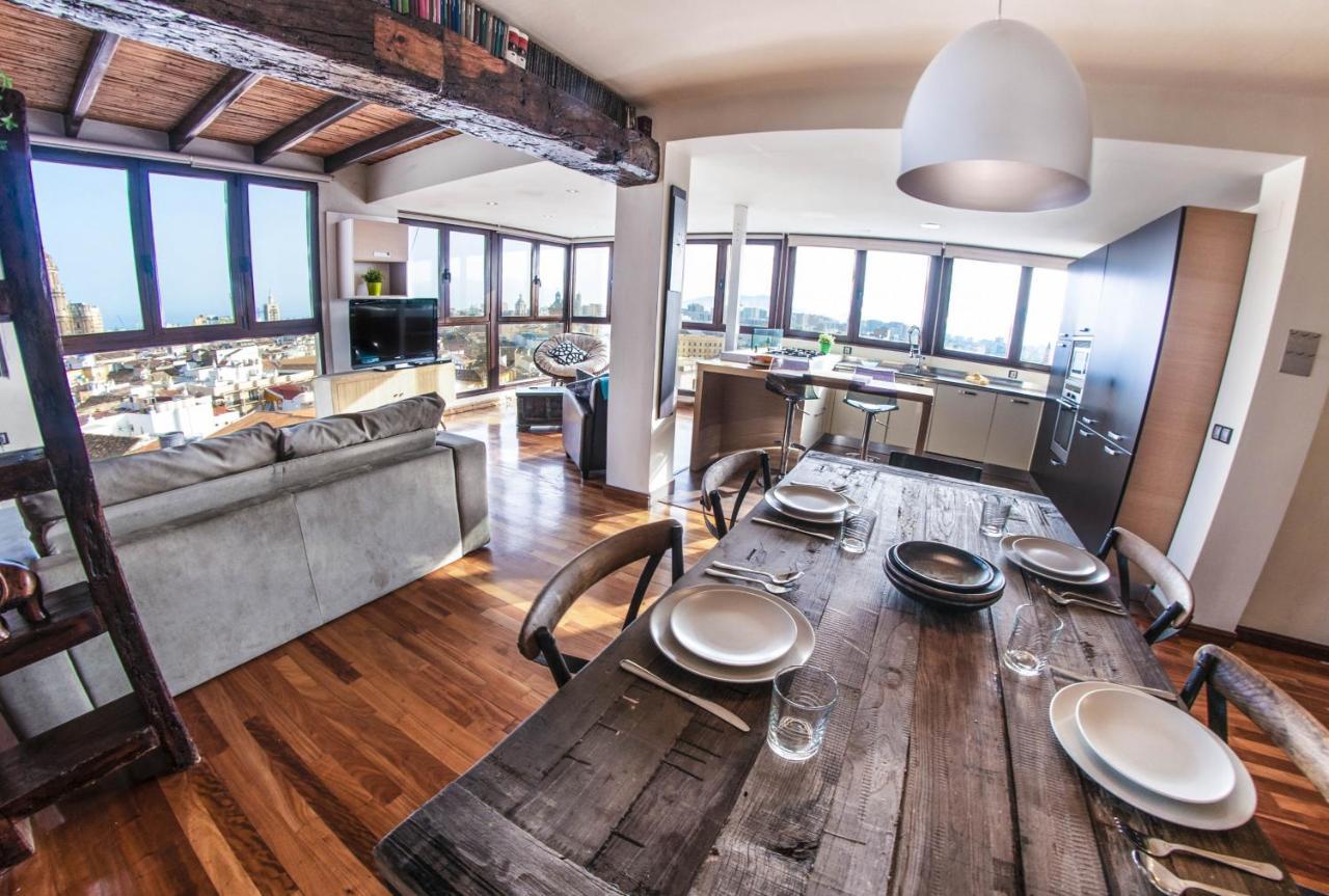 Malagaflat Design Loft City Views Apartment Bagian luar foto
