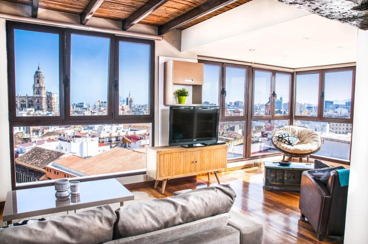 Malagaflat Design Loft City Views Apartment Bagian luar foto
